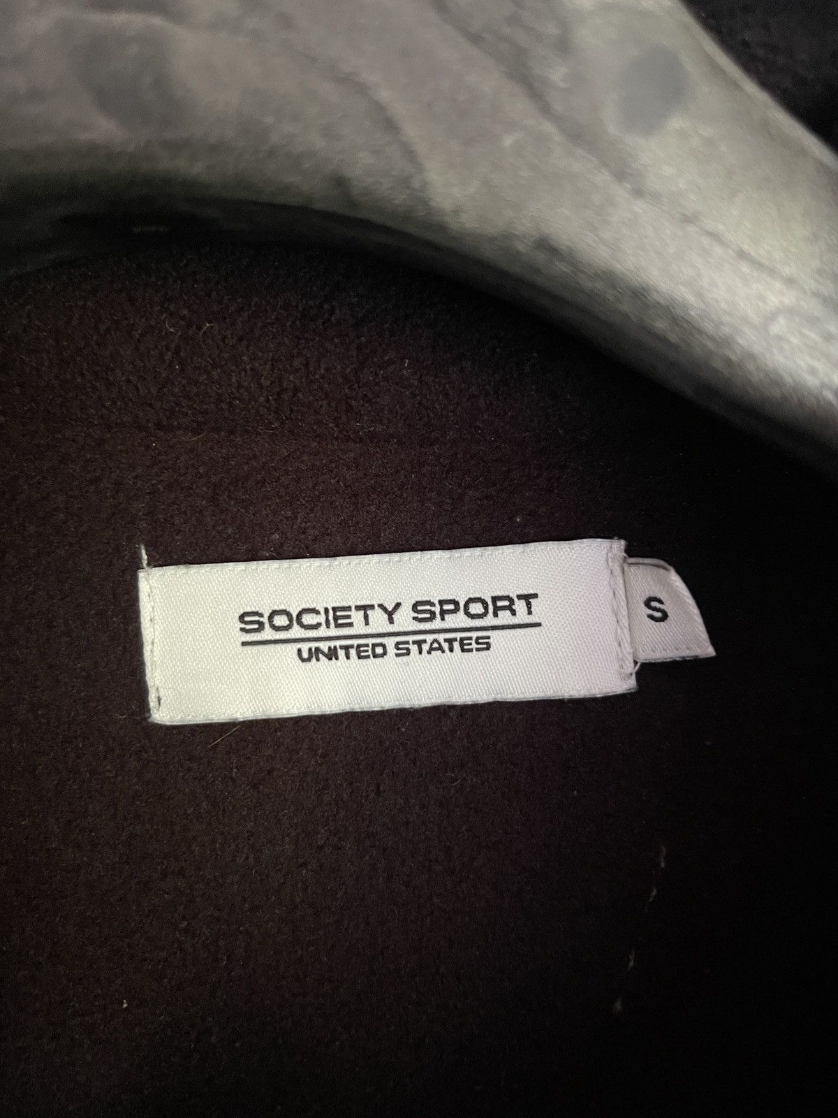 Other Society sport fleece jacket zip sweater sweatshirt USA flag Size US S / EU 44-46 / 1 - 6 Thumbnail