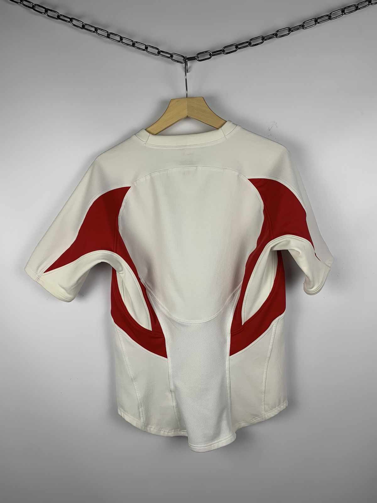 Nike × Vintage Nike England O2 Vintage Hype Rugby Jersey Shirt Men’s Size L Size US L / EU 52-54 / 3 - 8 Thumbnail