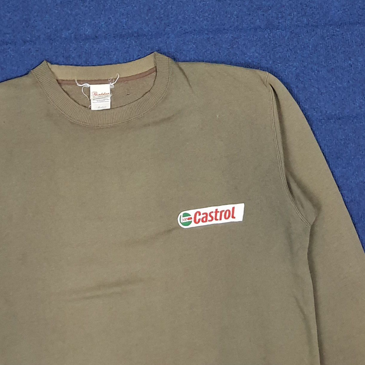 Vintage Vintage Castrol Sweatshirt C268N8 Size US L / EU 52-54 / 3 - 2 Thumbnail