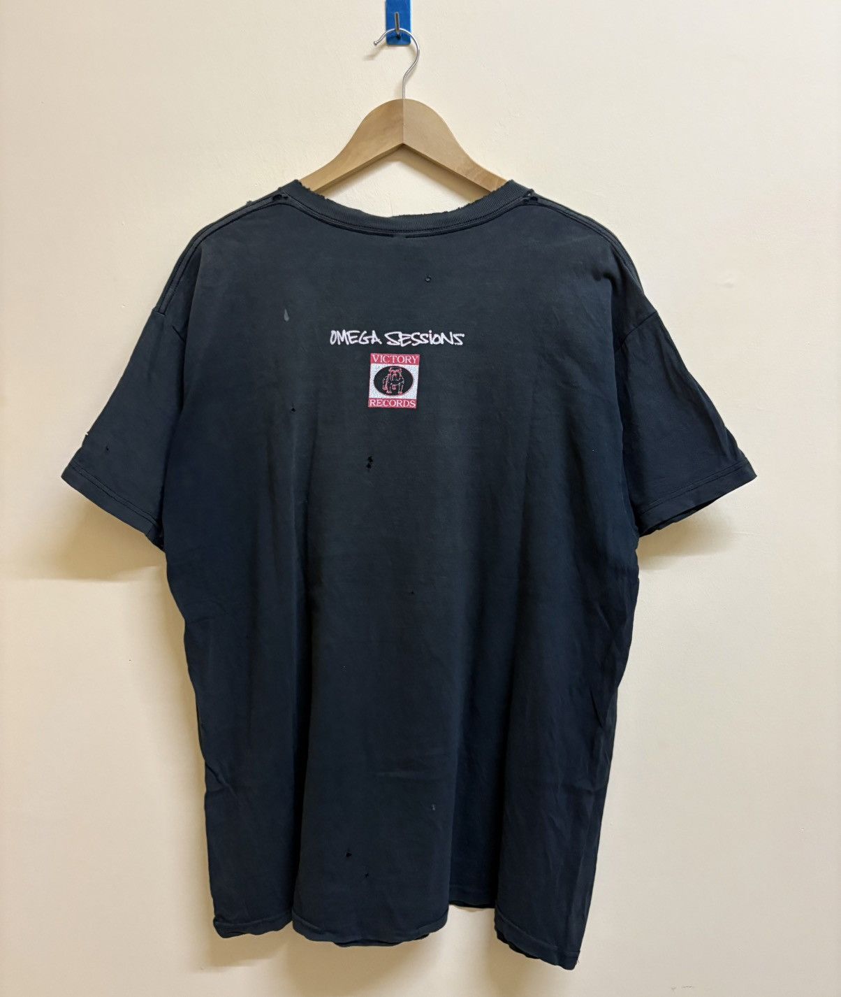 Band Tees Vintage 90s Bad Brains Band Omega Sessions Victory Record Size US XL / EU 56 / 4 - 2 Thumbnail