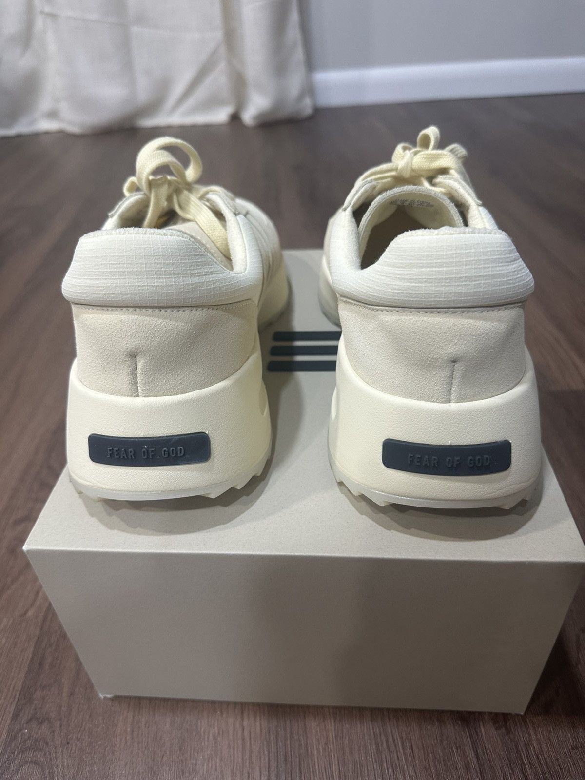 Adidas × Fear of God Fear of God Has Pale Yellow Los Angeles Runner Size US 9.5 / EU 42-43 - 6 Thumbnail