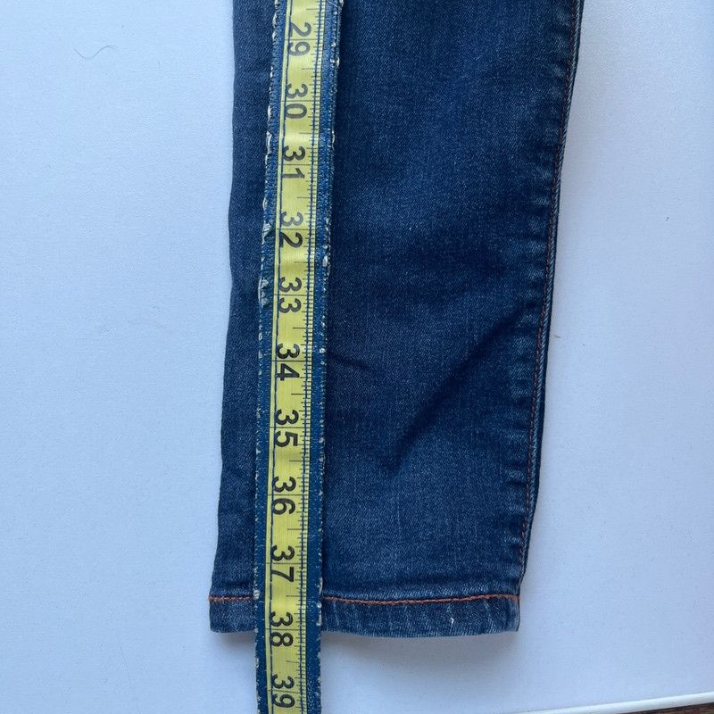 Banana Republic Banana Republic Women's Skinny Jeans Denim Blue Size 28 Size 28" / US 6 / IT 42 - 4 Thumbnail