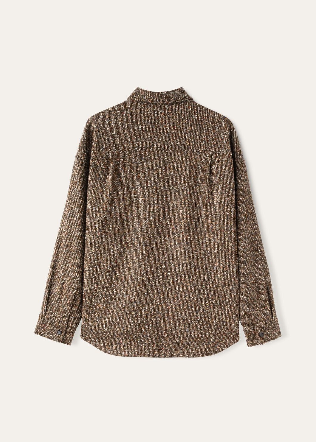 Loro Piana o1w1db10825 FAO3735 Jenna Overshirt in Brown Size L / US 10 / IT 46 - 6 Thumbnail