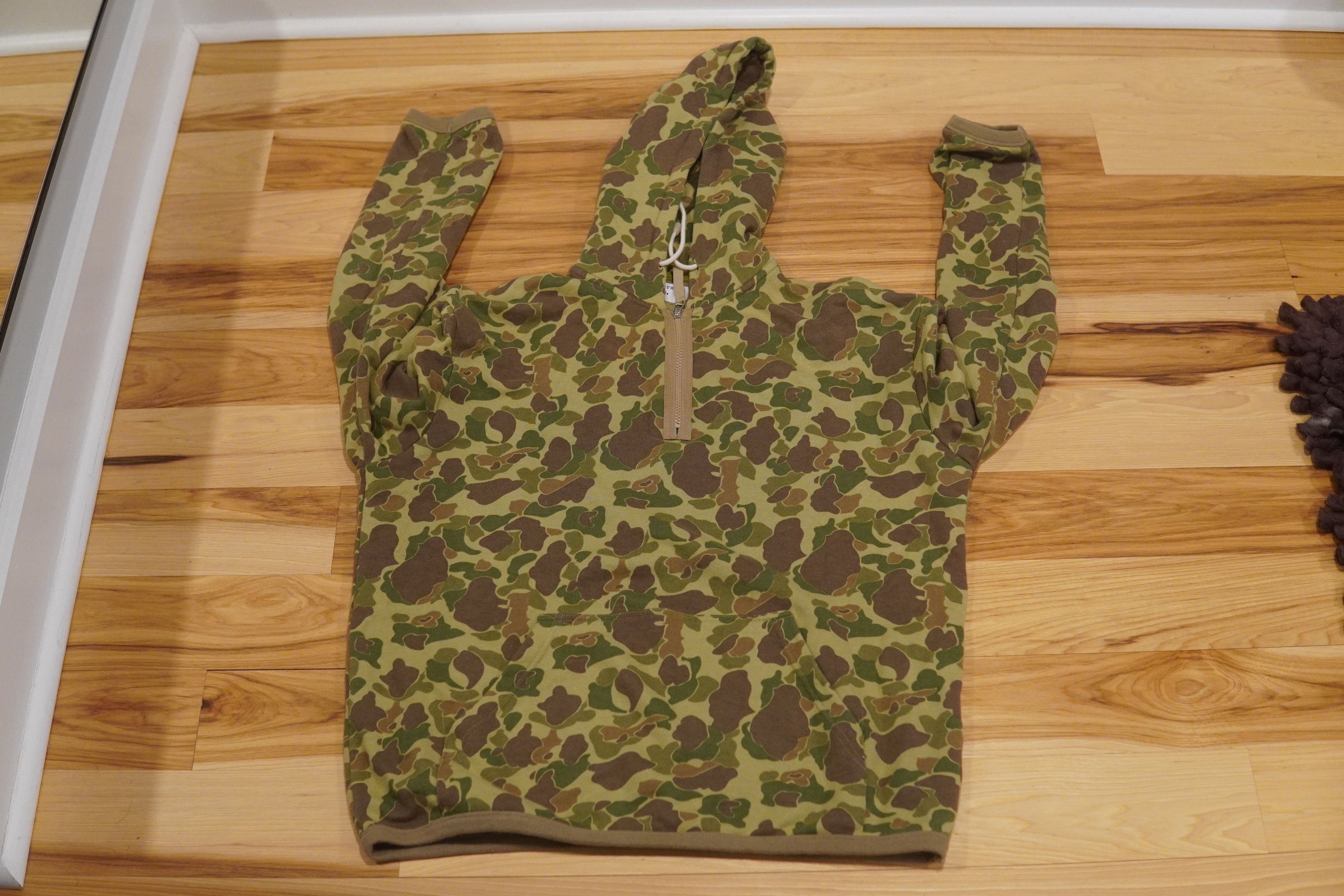 Frog Camo Quarter ZIp