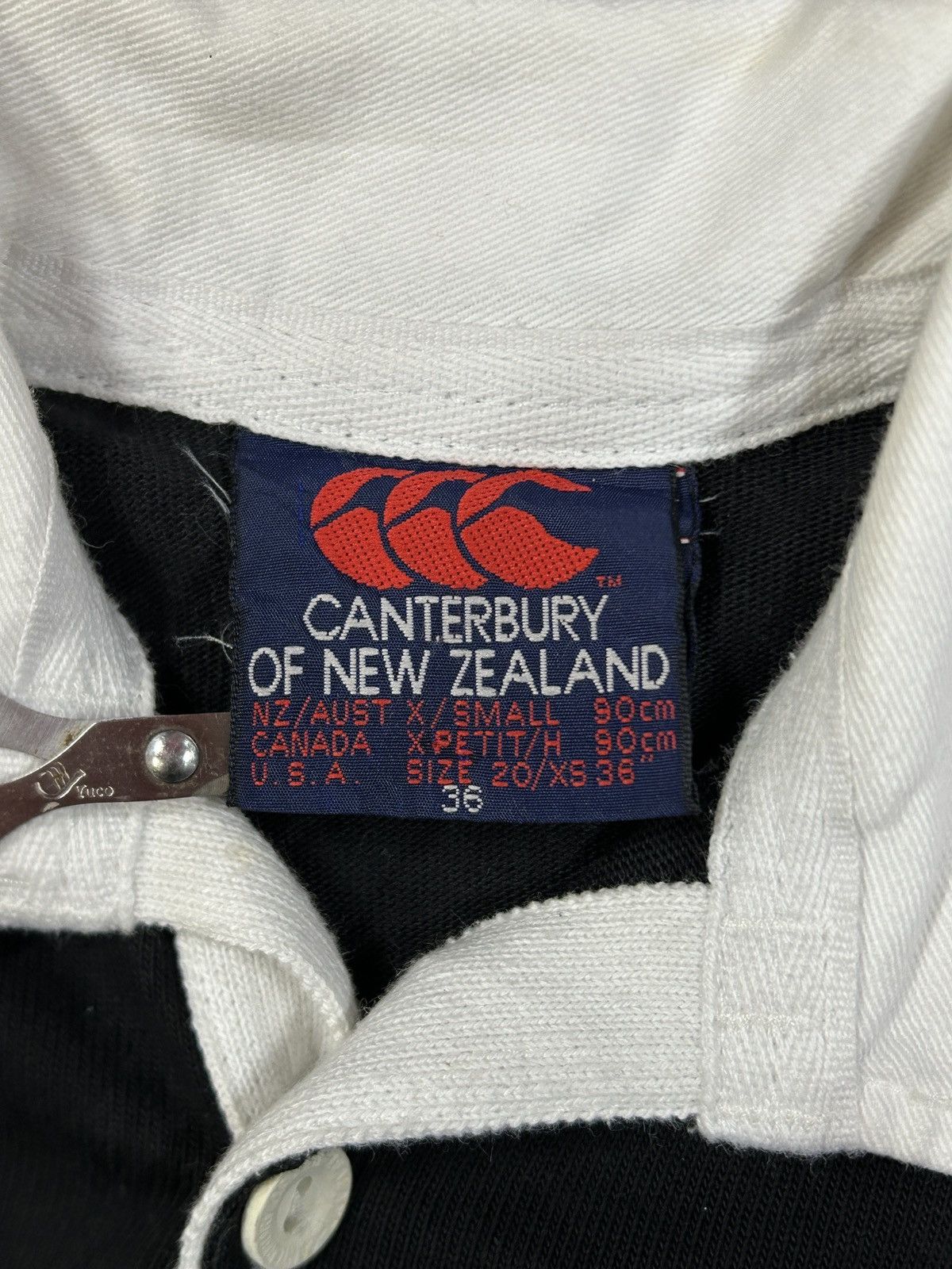 All Blacks × Canterbury of New Zealand Vintage Canterbury All Blacks Rugby Shirt Size US XS / EU 42 / 0 - 5 Thumbnail