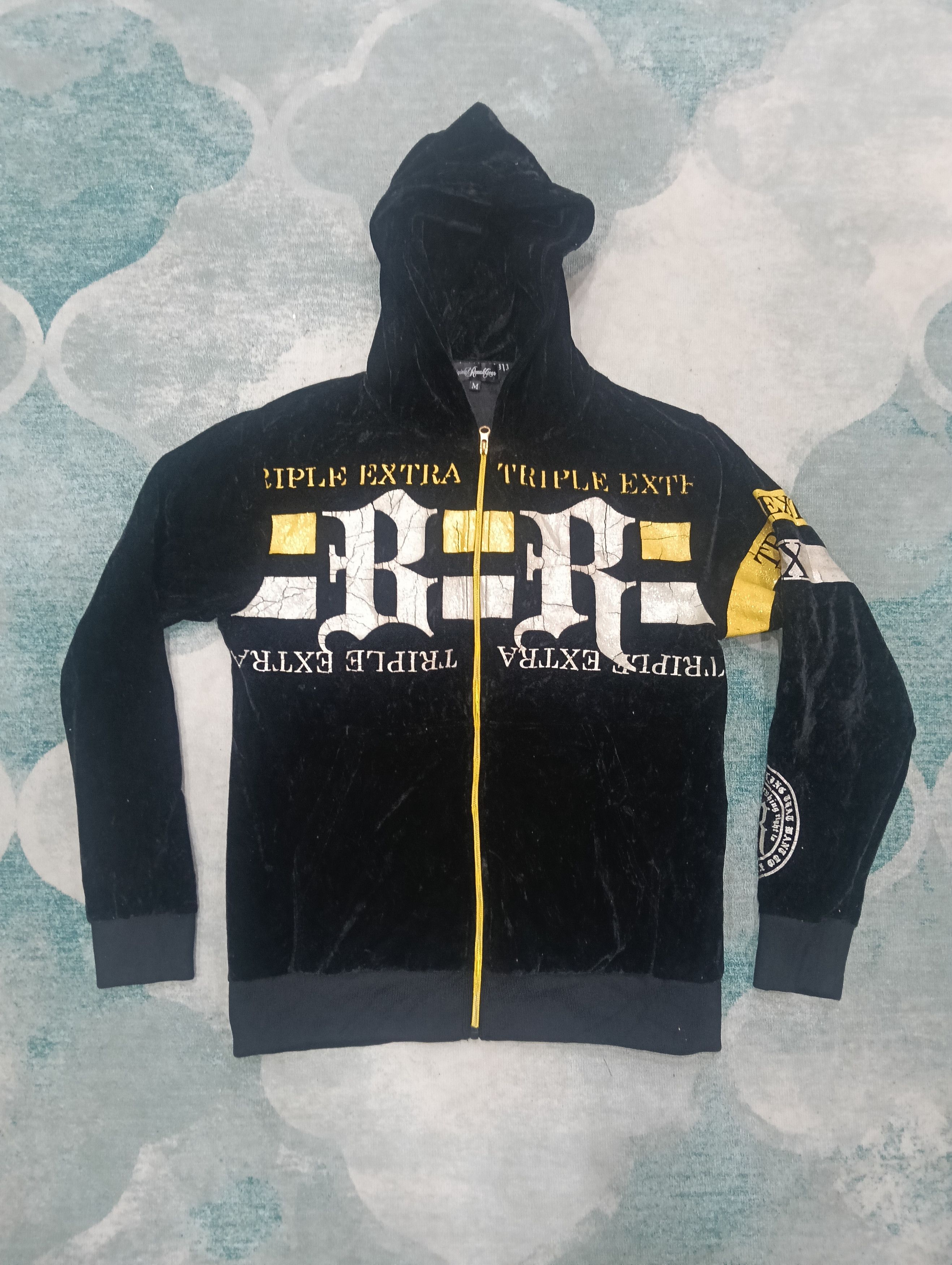 Hysteric Glamour × Japanese Brand Original Remark Gear Hooded Like Velvet Size US M / EU 48-50 / 2 - 1 Thumbnail