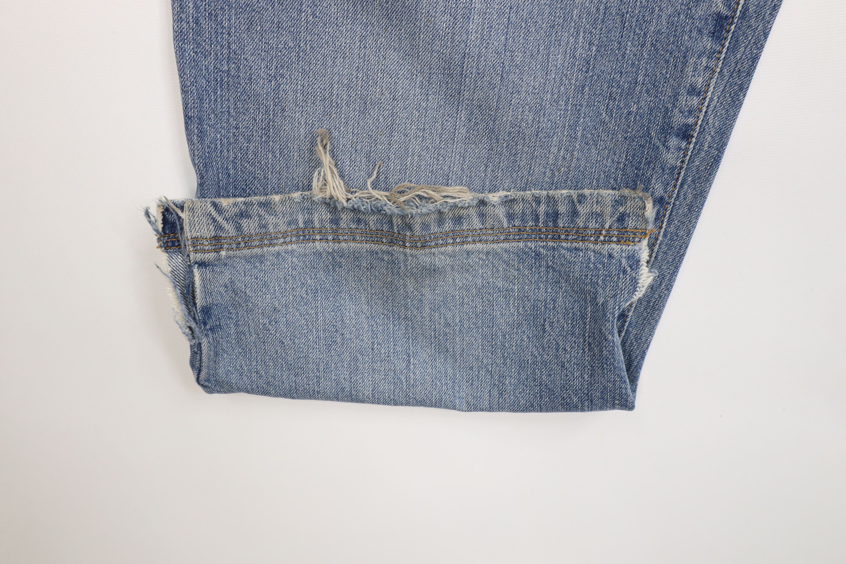 Guess Vintage 90s Guess Baggy Fit Wide Leg Denim Jeans Blue Size US 38 / EU 54 - 6 Thumbnail