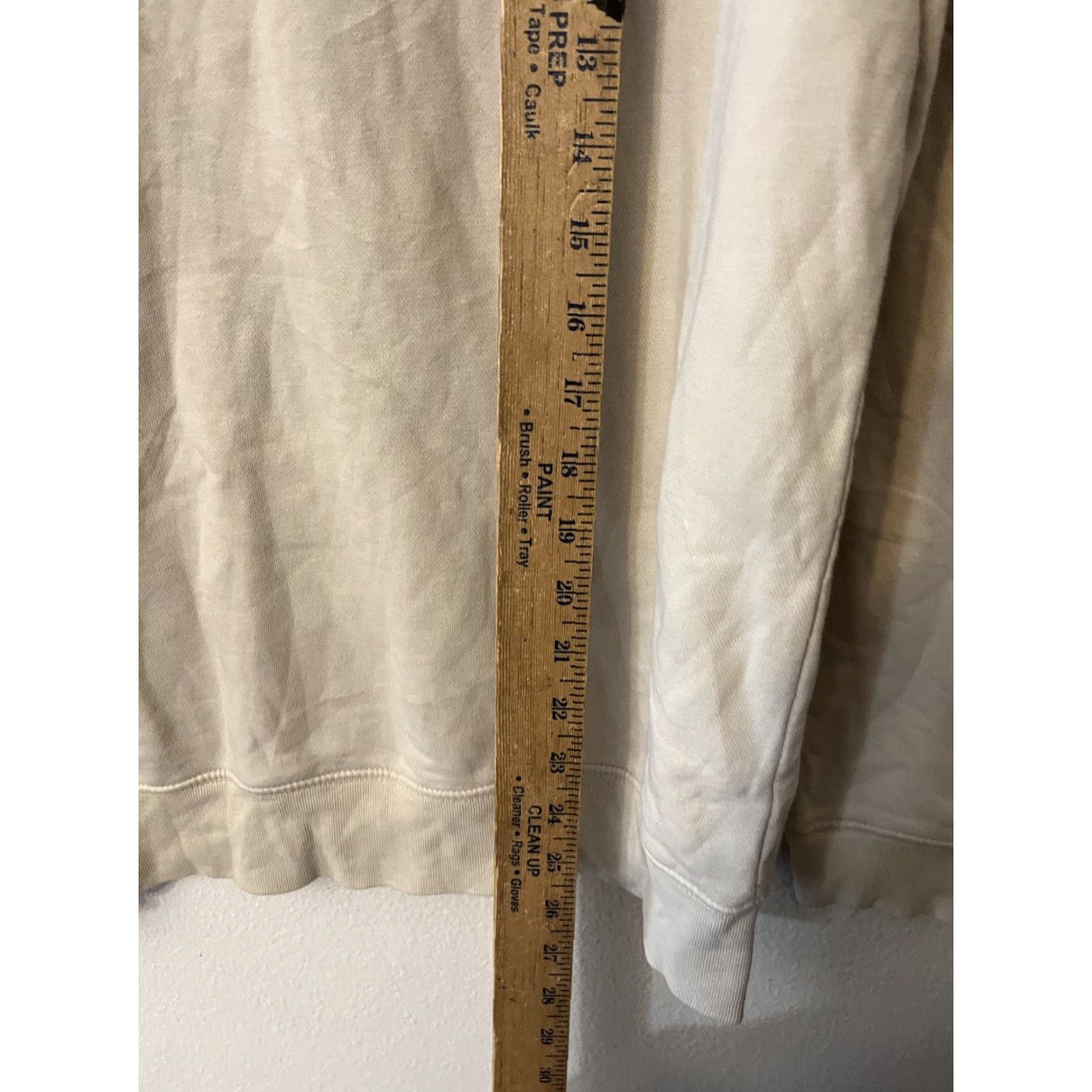 Gap GAP Hoodie Men’s Small Cream Pullover Kangaroo Pocket Drawstring Outdoor Fishing Size US S / EU 44-46 / 1 - 4 Thumbnail