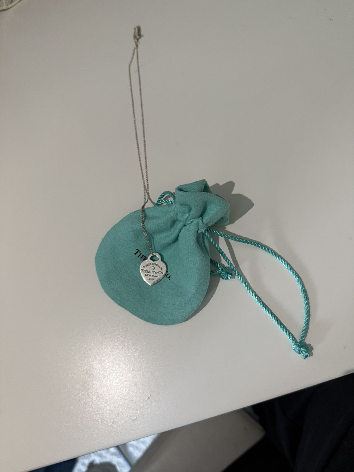 Tiffany & Co. Tiffany & Co. Silver Heart Pendant Necklace Size ONE SIZE - 3 Thumbnail