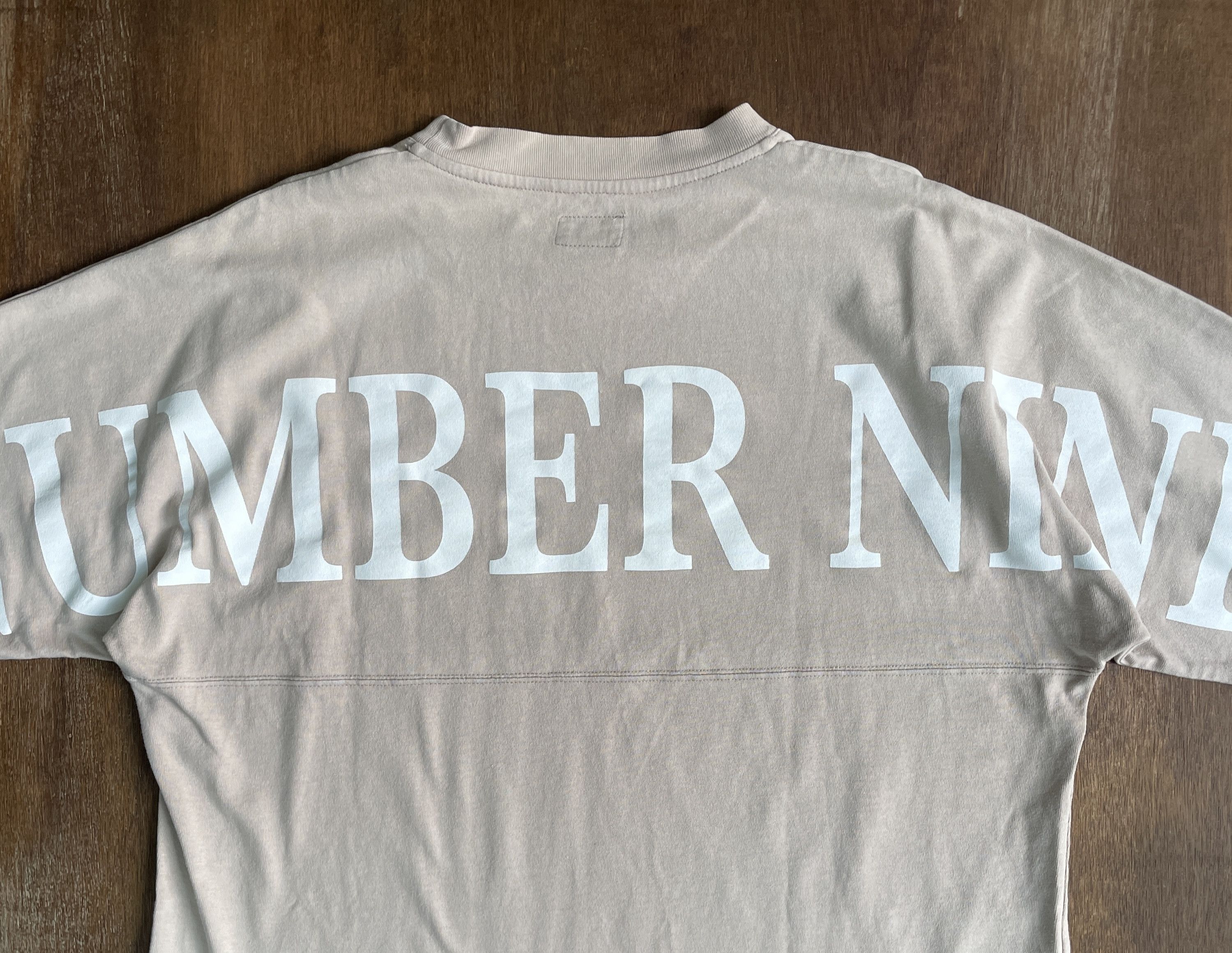 Number (N)ine NUMBER (N)INE Logo T-Shirt Size US S / EU 44-46 / 1 - 7 Thumbnail