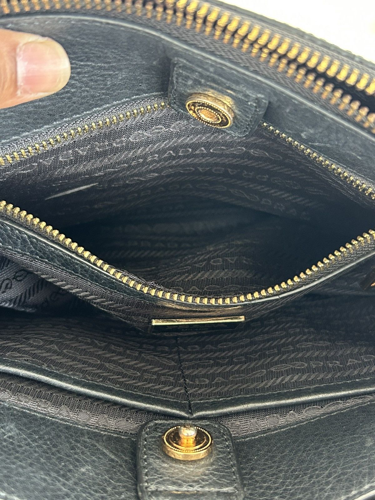 Prada Prada Vitello Daino leather handbag Size ONE SIZE - 20 Thumbnail