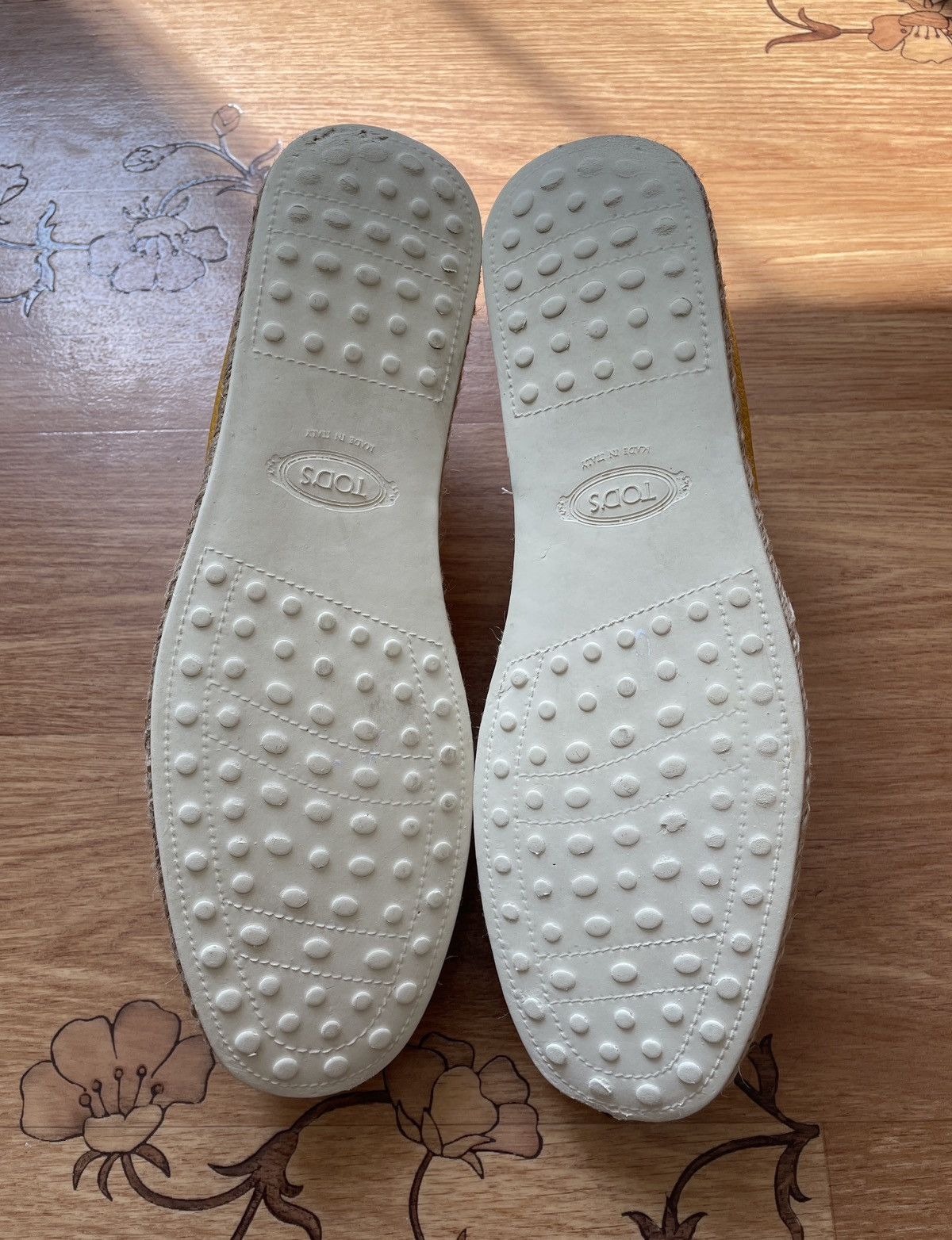 Tod's Tod’s Slip Ons in Yellow, Women’s Leather espadrilles Size US 10 / IT 40 - 11 Thumbnail