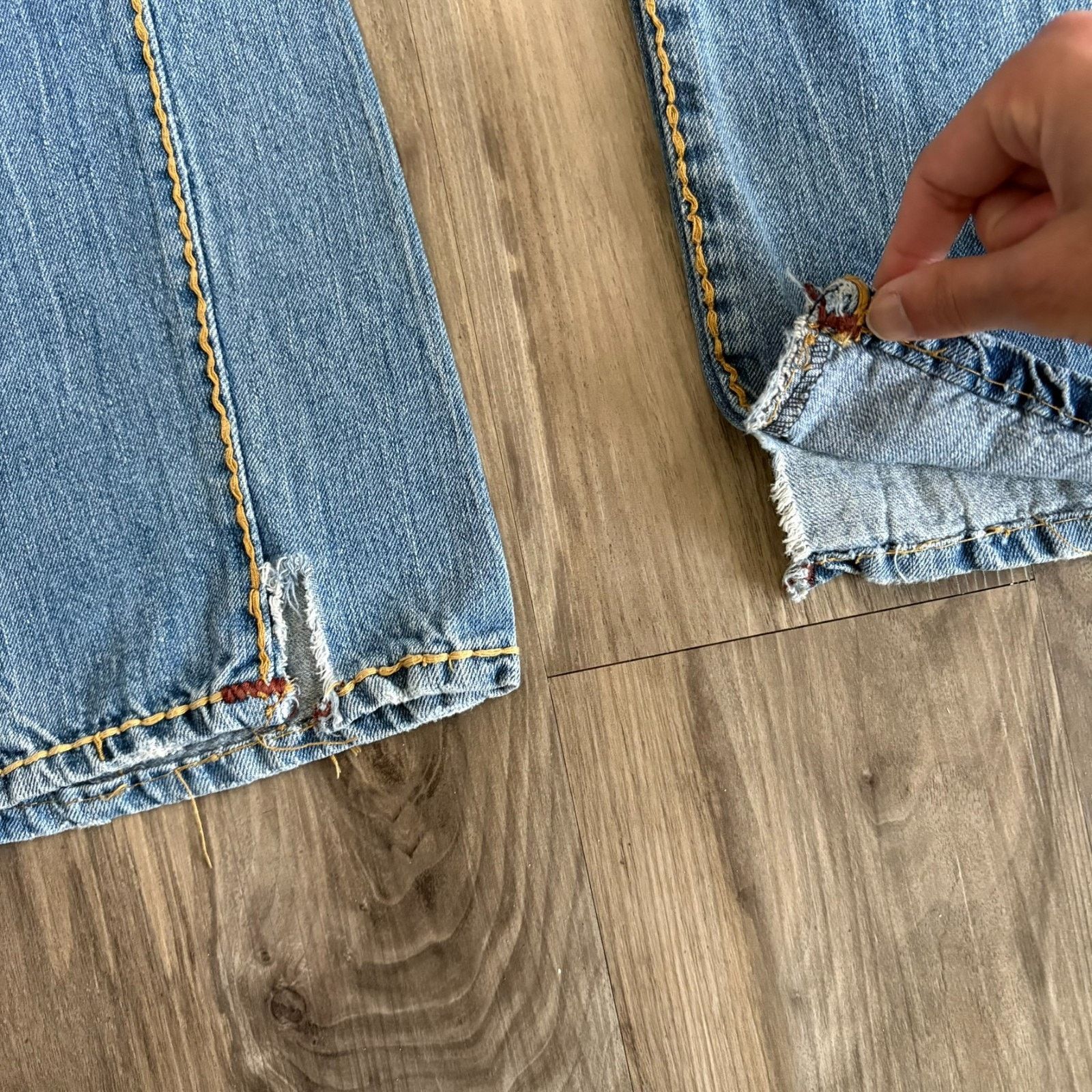 True Religion × Vintage Vintage True Religion Jeans Men's Size 38x33 Medium Size US 38 / EU 54 - 8 Thumbnail