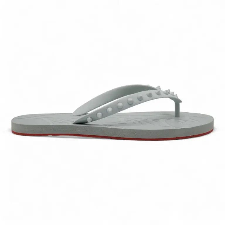 o1s1wg110924 Loubi Flip Sandals in Grey