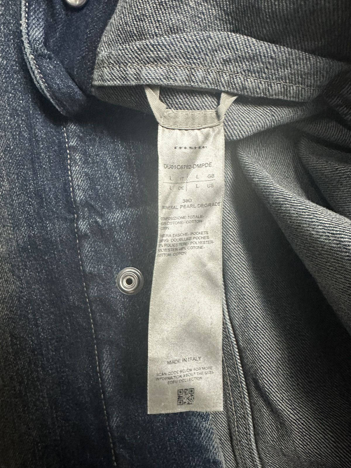 Rick Owens DRKSHDW Mineral Pearl Degrade Jacket Size US L / EU 52-54 / 3 - 9 Thumbnail