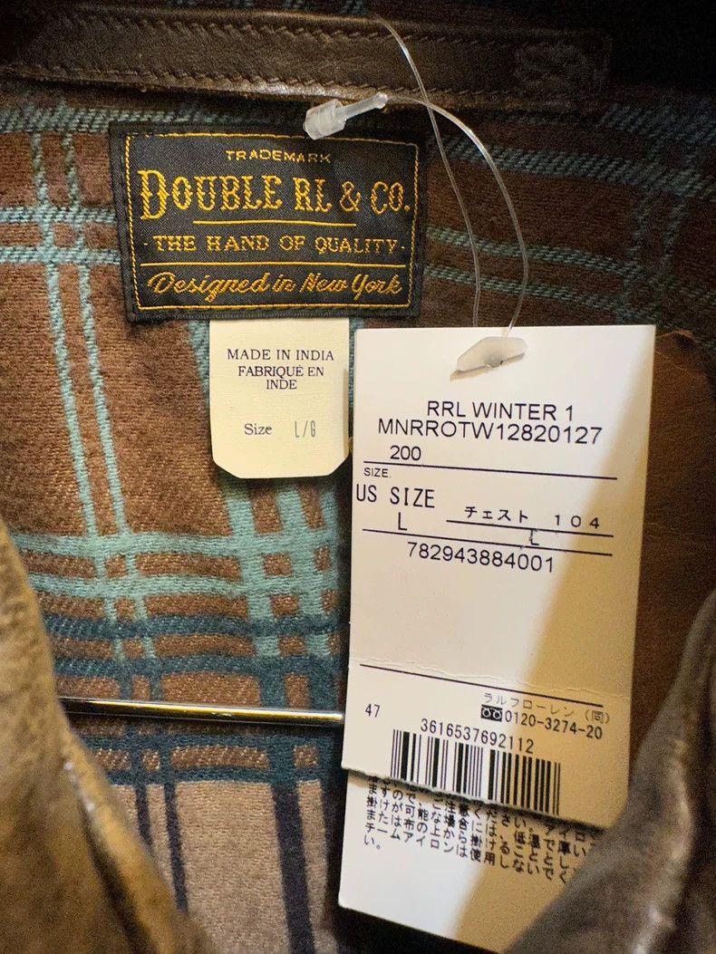 RRL Ralph Lauren RRL Ralph Lauren Cow leather vintage vintage four bag West Size US XXL / EU 58 / 5 - 3 Thumbnail