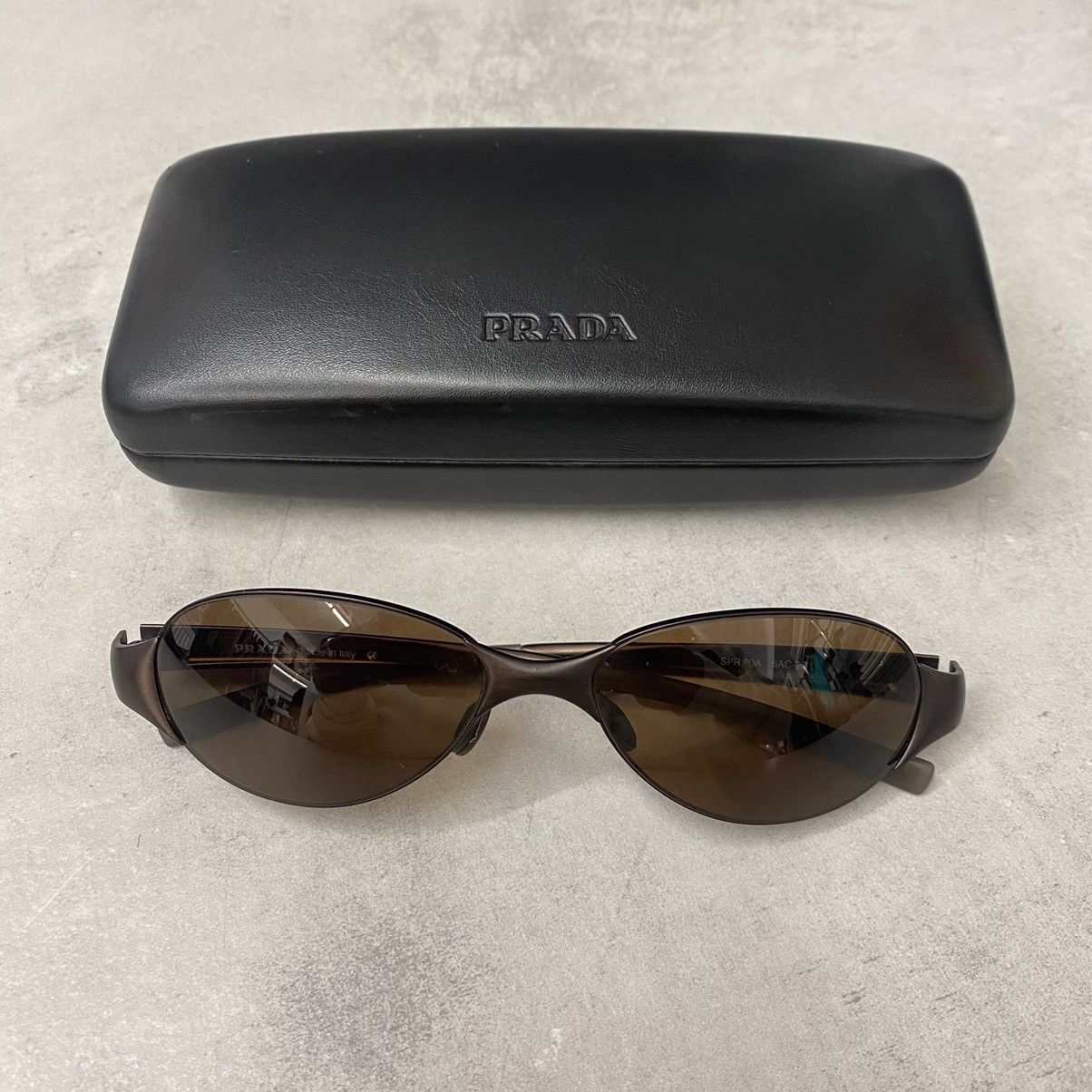 Prada × Vintage Vintage Prada sunglasses with case | Grailed display picture 2