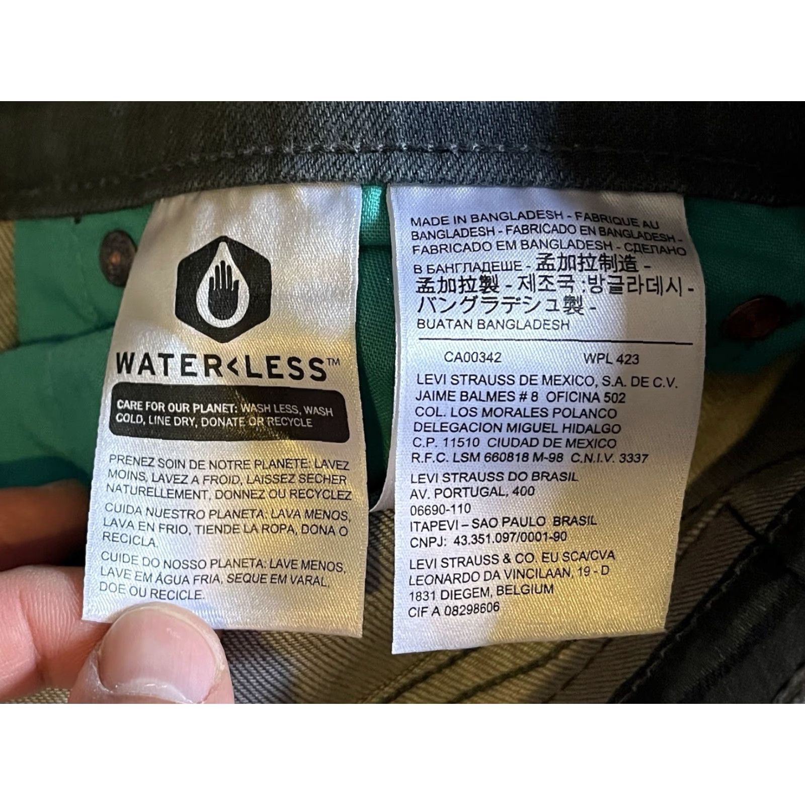 Levi's Levi’s 511 Selvedge Leg Denim Jeans Men’s 32x34 Grey Denim Jeans Slim Straight 5-Pocket Vintage: No N/A Women? (Note: Do not add) Size US 32 / EU 48 - 6 Thumbnail