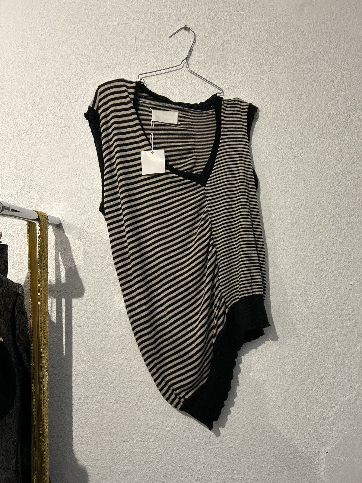 Maison Margiela Martin Margiela 2005 stripped top Size L / US 10 / IT 46 - 1 Thumbnail