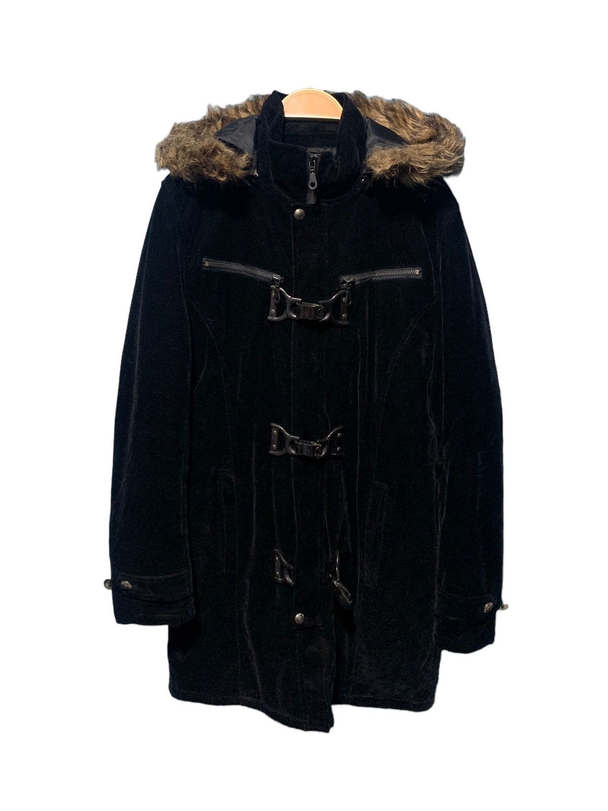 00s civarize fur coated mod coat jacket Jackets & Coats - Oh