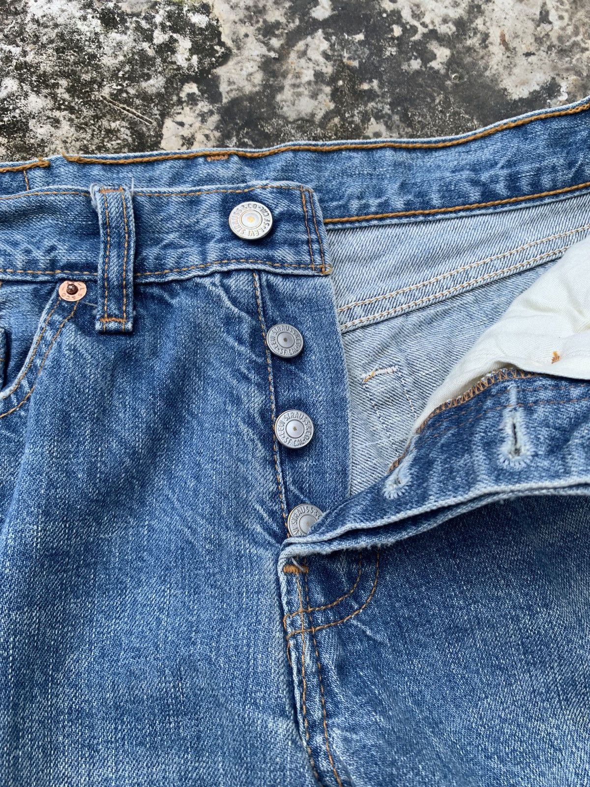 Levi's Vintage Levi's 501 Blue Jeans Size US 29 - 5 Thumbnail