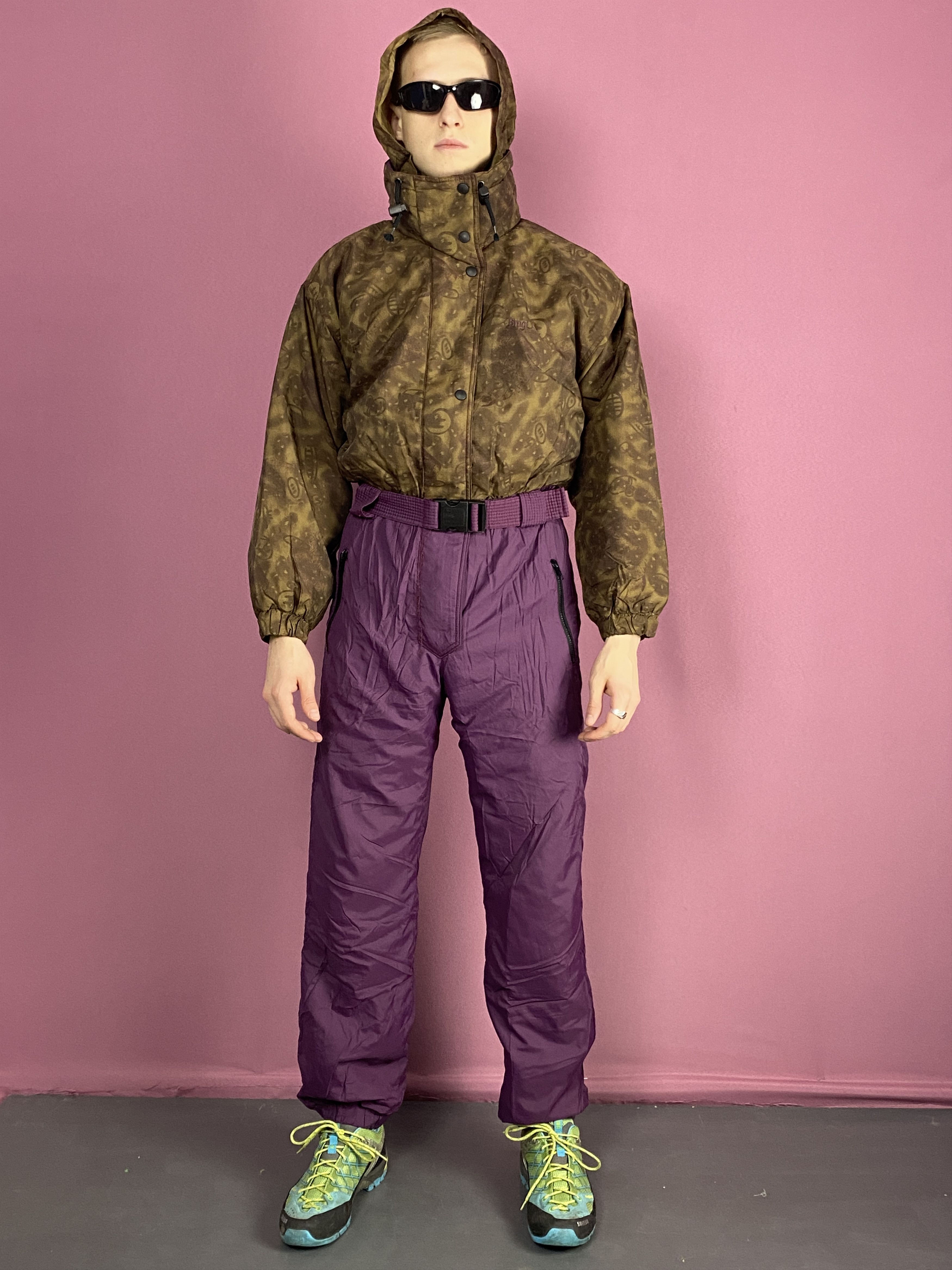 Vintage 90s Brugi Vintage Men's One Piece Ski Suit - S Size US S / EU 44-46 / 1 - 3 Thumbnail