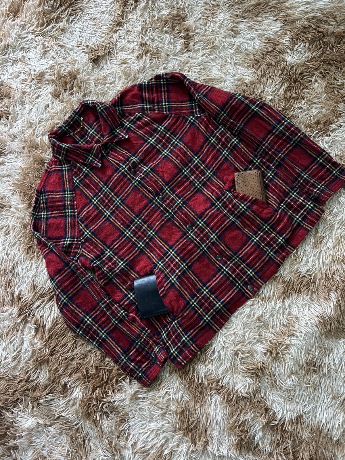Unused Japan Unused Refinement Garments Wool Flannel Shirt Jacket Size US M / EU 48-50 / 2 - 2 Thumbnail