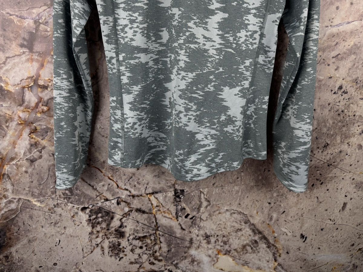 Nike Nike Training Half Zip Pullover Gray Camo Athletic Sweatshir Size M / US 6-8 / IT 42-44 - 12 Thumbnail