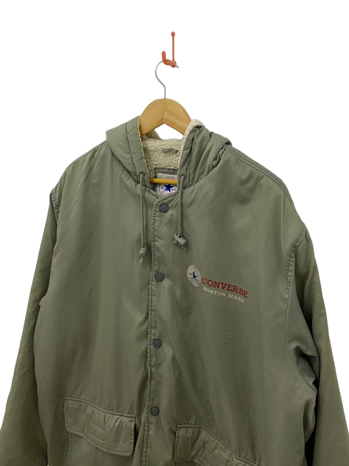 Converse × Vintage Vintage Converse Parka Size US XL / EU 56 / 4 - 3 Thumbnail