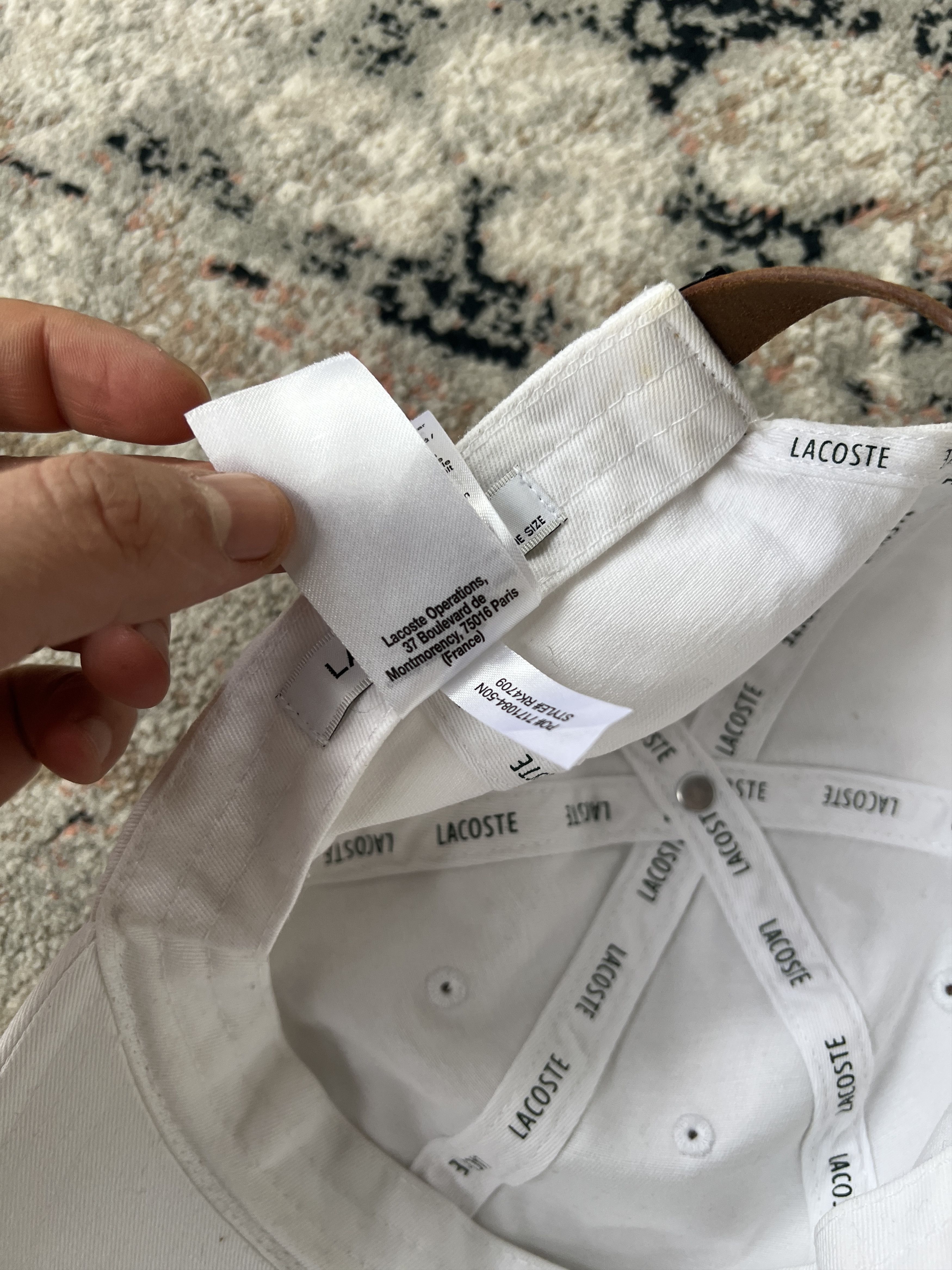 Lacoste Lacoste Cap Size ONE SIZE - 11 Thumbnail