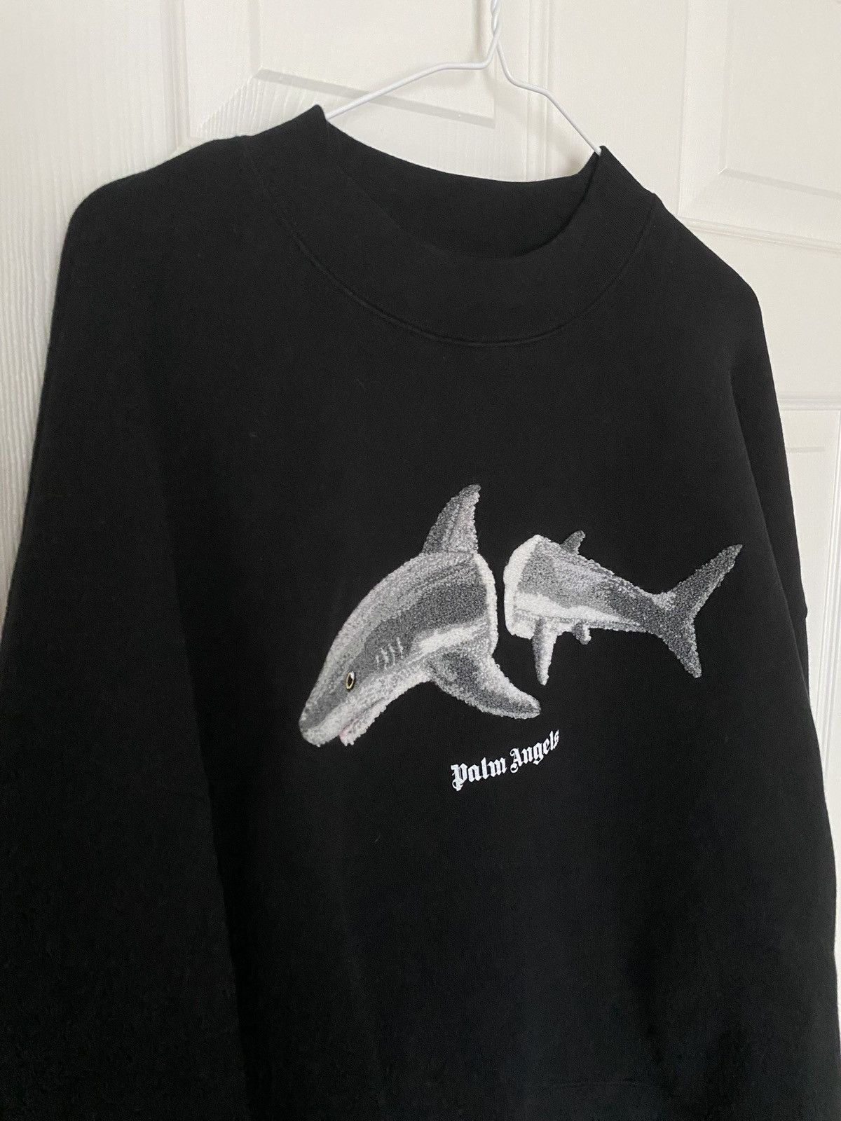 Palm Angels Palm Angles Shark Crewneck Size Large Size US L / EU 52-54 / 3 - 2 Thumbnail