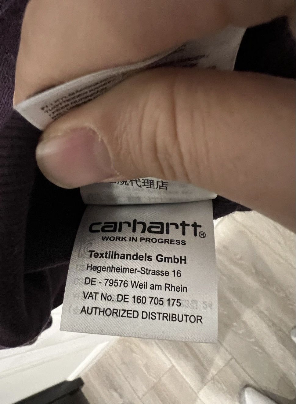Carhartt Wip Carhartt WIP United Script Velvet Purple Crewneck Sweater Size US M / EU 48-50 / 2 - 7 Thumbnail