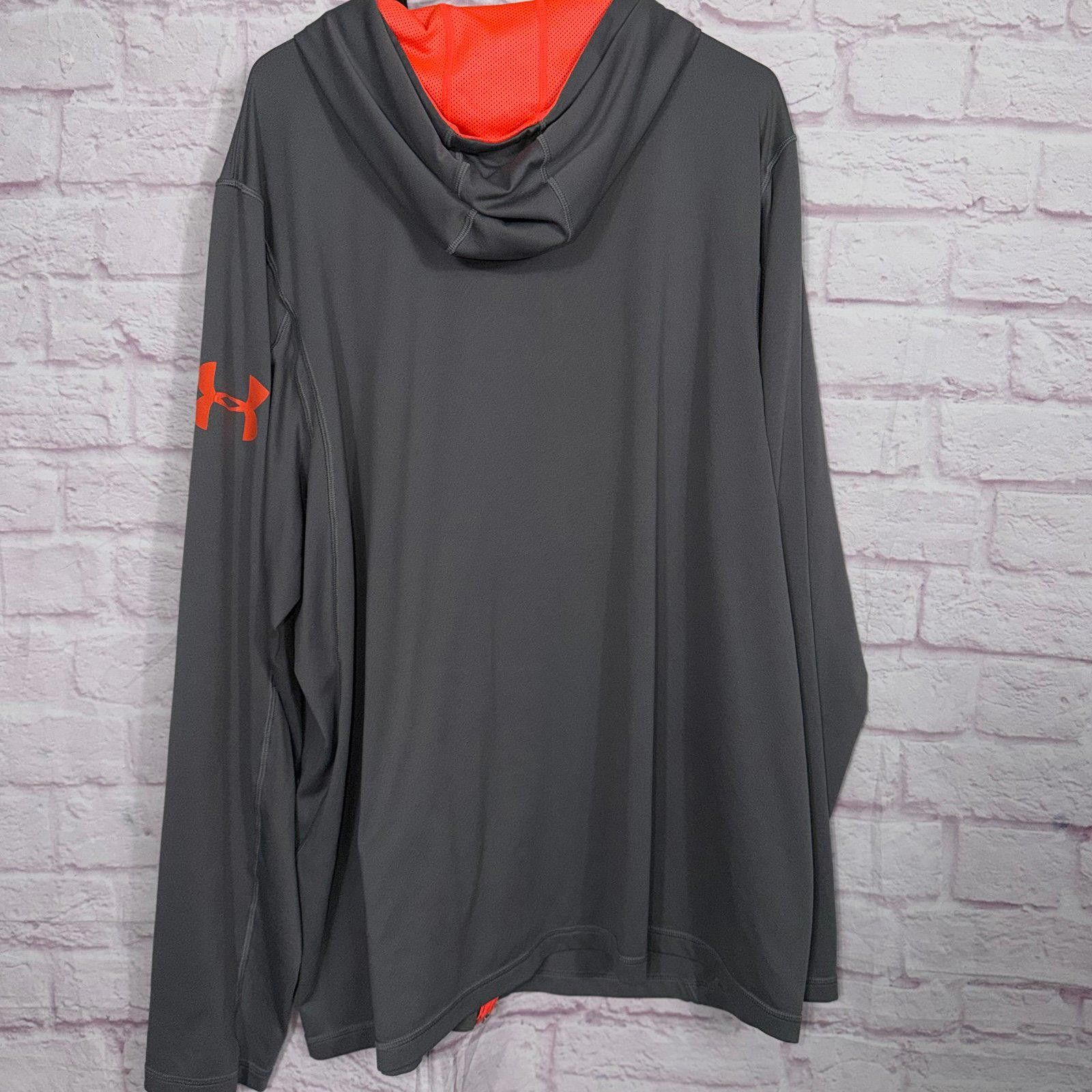 Under Armour Under Armour HeatGear 3XL Loose Fit Zipper Hoodie Size US XXL / EU 58 / 5 - 7 Thumbnail