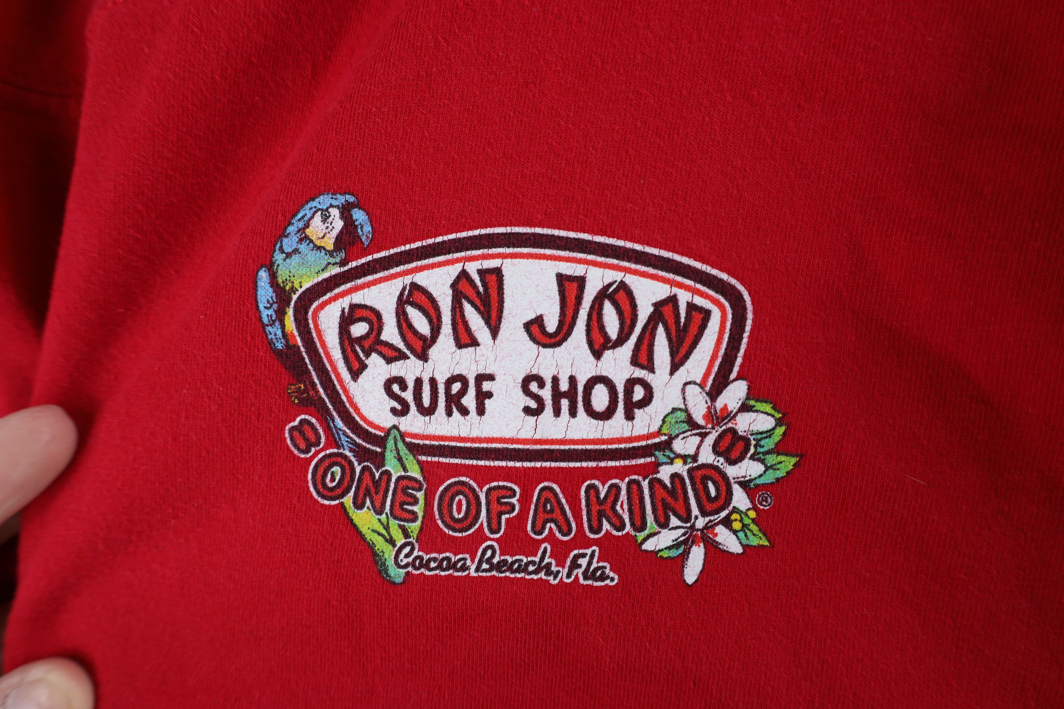 Ron Jon Surf Shop × Vintage Vintage Y2K Ron Jon Surf Shop Spell Out Long Sleeve T-Shirt Size US M / EU 48-50 / 2 - 6 Thumbnail
