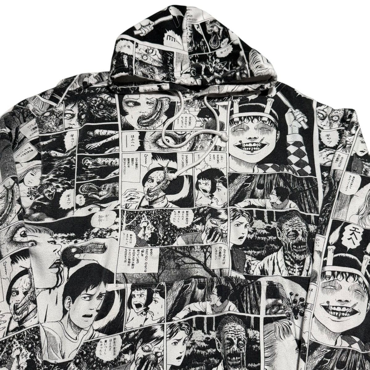Other Junji Ito Crunchy Roll Manga Panel Horror Sweatshirt Boxy S Size S / US 4 / IT 40 - 2 Thumbnail