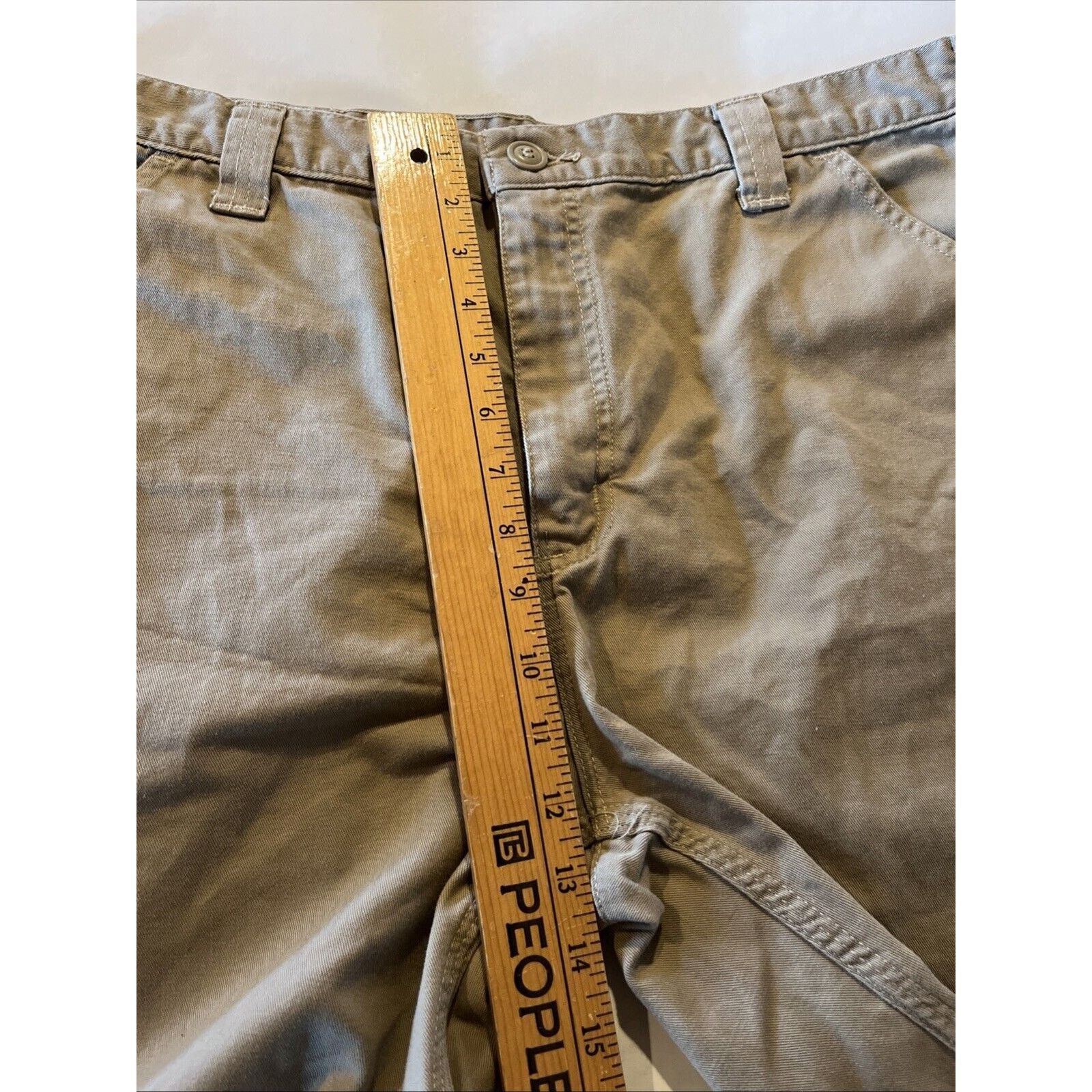 Carhartt Carhartt Canvas Shorts Mens 38 Brown Relaxed Workwear Travel Size US 38 / EU 54 - 6 Thumbnail