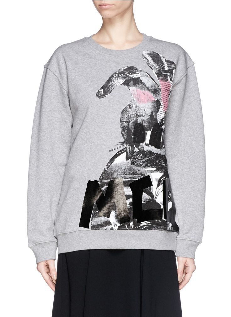 McQ Alexander McQueen Alexander McQueen MCQ bunny spellout rare sweatshirt Size L / US 10 / IT 46 - 2 Thumbnail