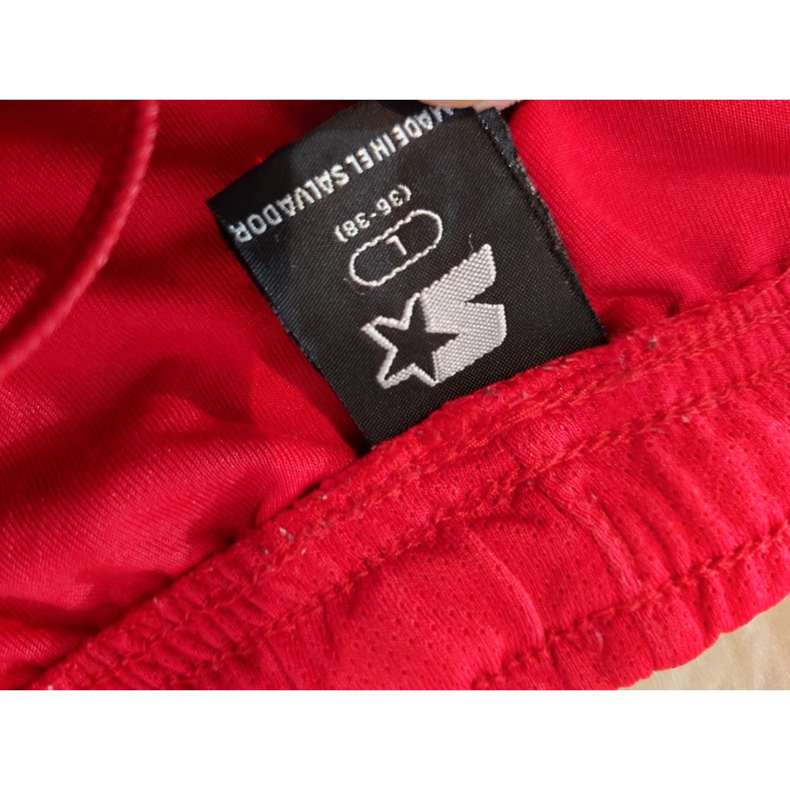 Starter Starter Shorts L Large Red Athletic Mens Size US 33 - 3 Thumbnail