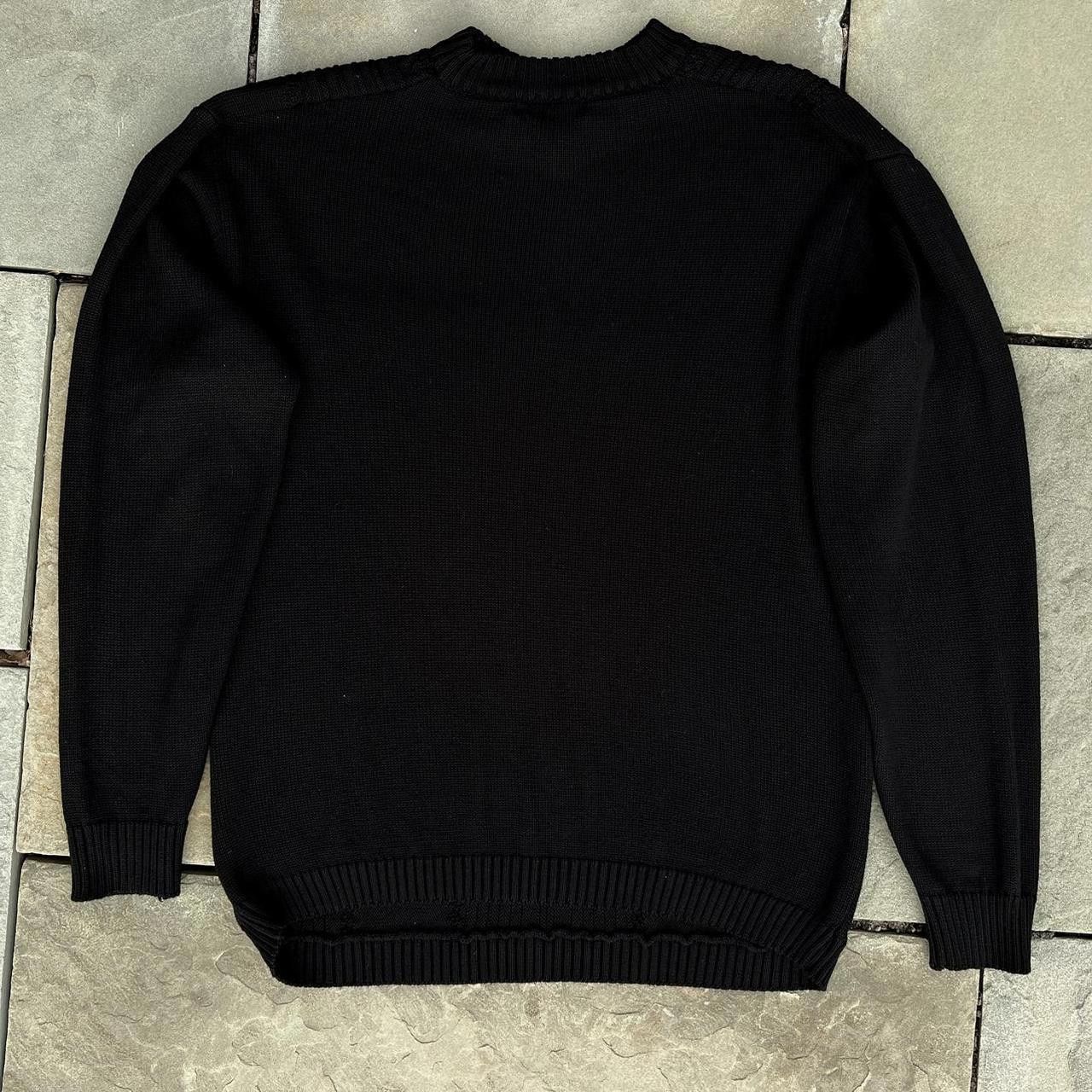 Vintage Vintage 90s Knit Chest Pattern Crewneck Sweater Size US XL / EU 56 / 4 - 4 Thumbnail