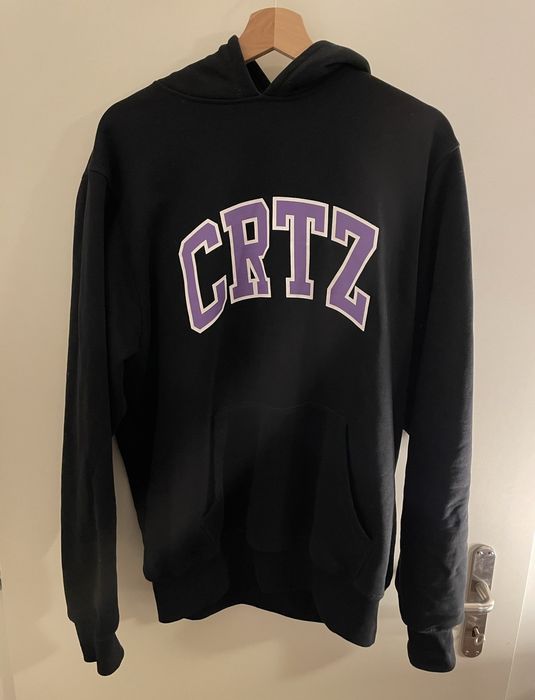 Corteiz Corteiz Dropout Hoodie Black/Purple | Grailed