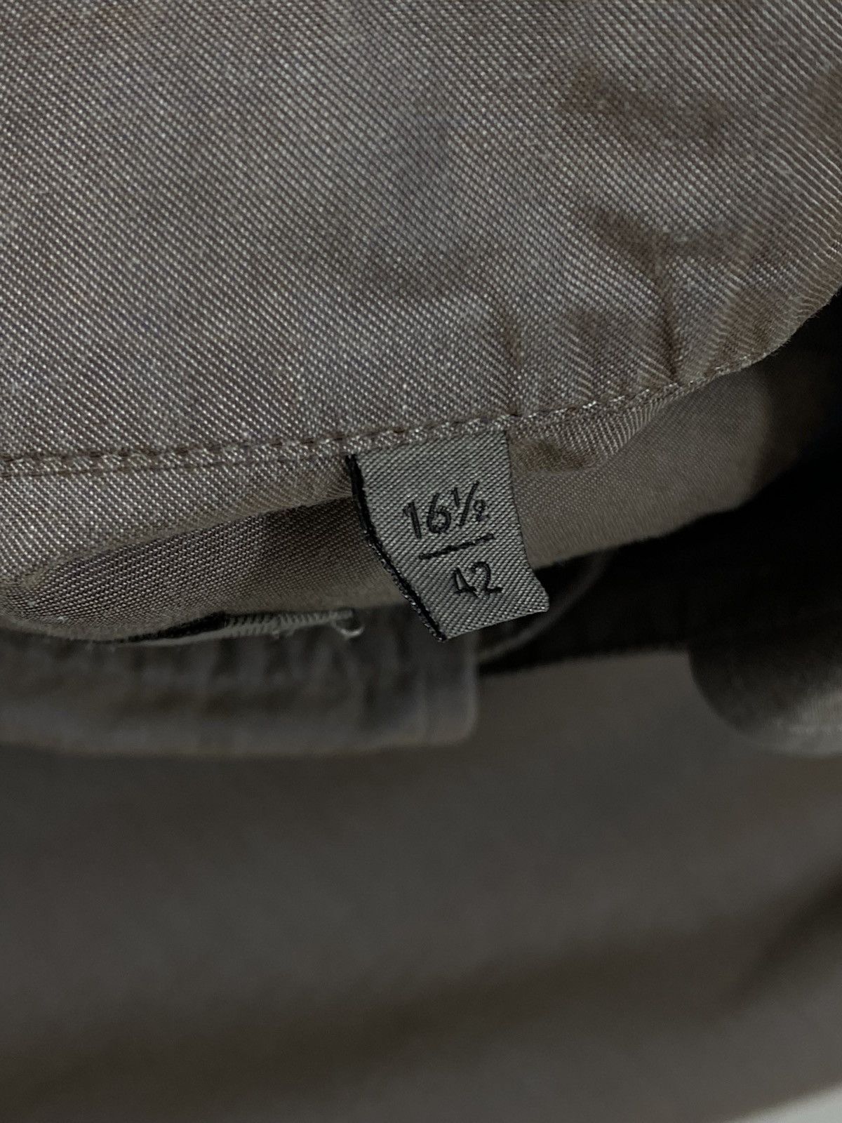 Corneliani Corneliani Indigo Brown Two Tone Light Bronze Shirt Size US L / EU 52-54 / 3 - 9 Thumbnail