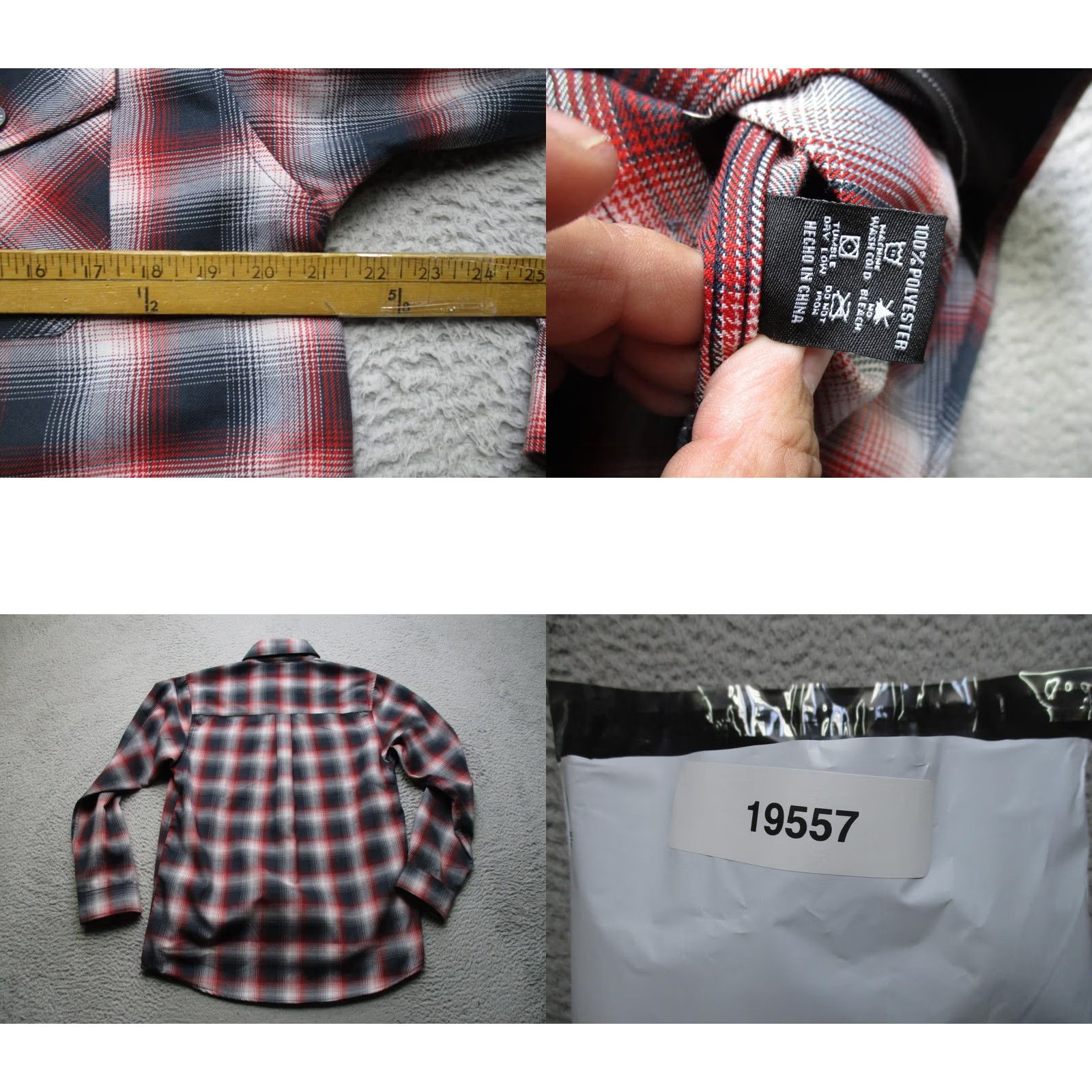 Vintage Dixxon Flannel Company Shirt Mens Medium Red Black Plaid Equalizer LS Button Size US M / EU 48-50 / 2 - 8 Thumbnail