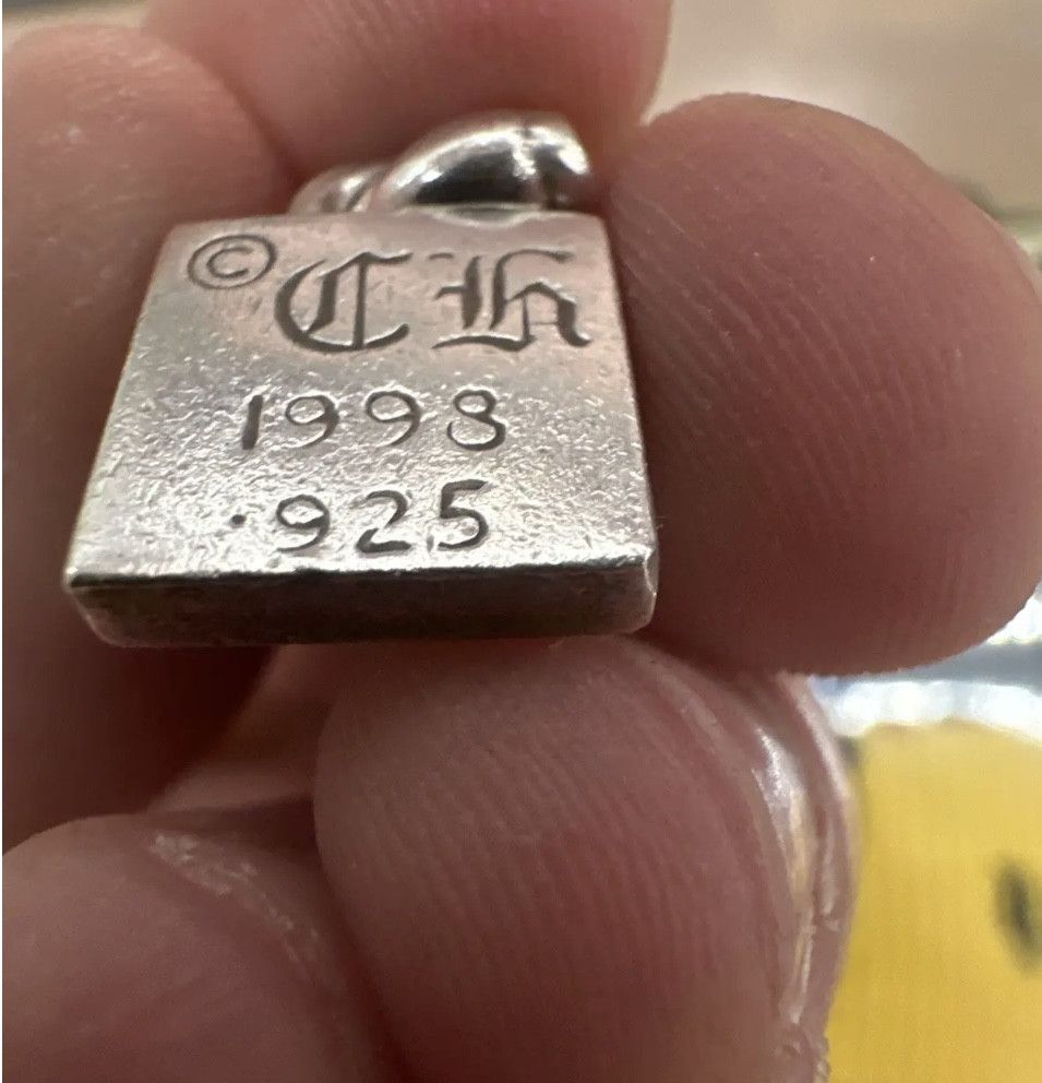 Chrome Hearts Cross Diamond Paved Frame Pendant (PreOwned) Size ONE SIZE - 4 Thumbnail