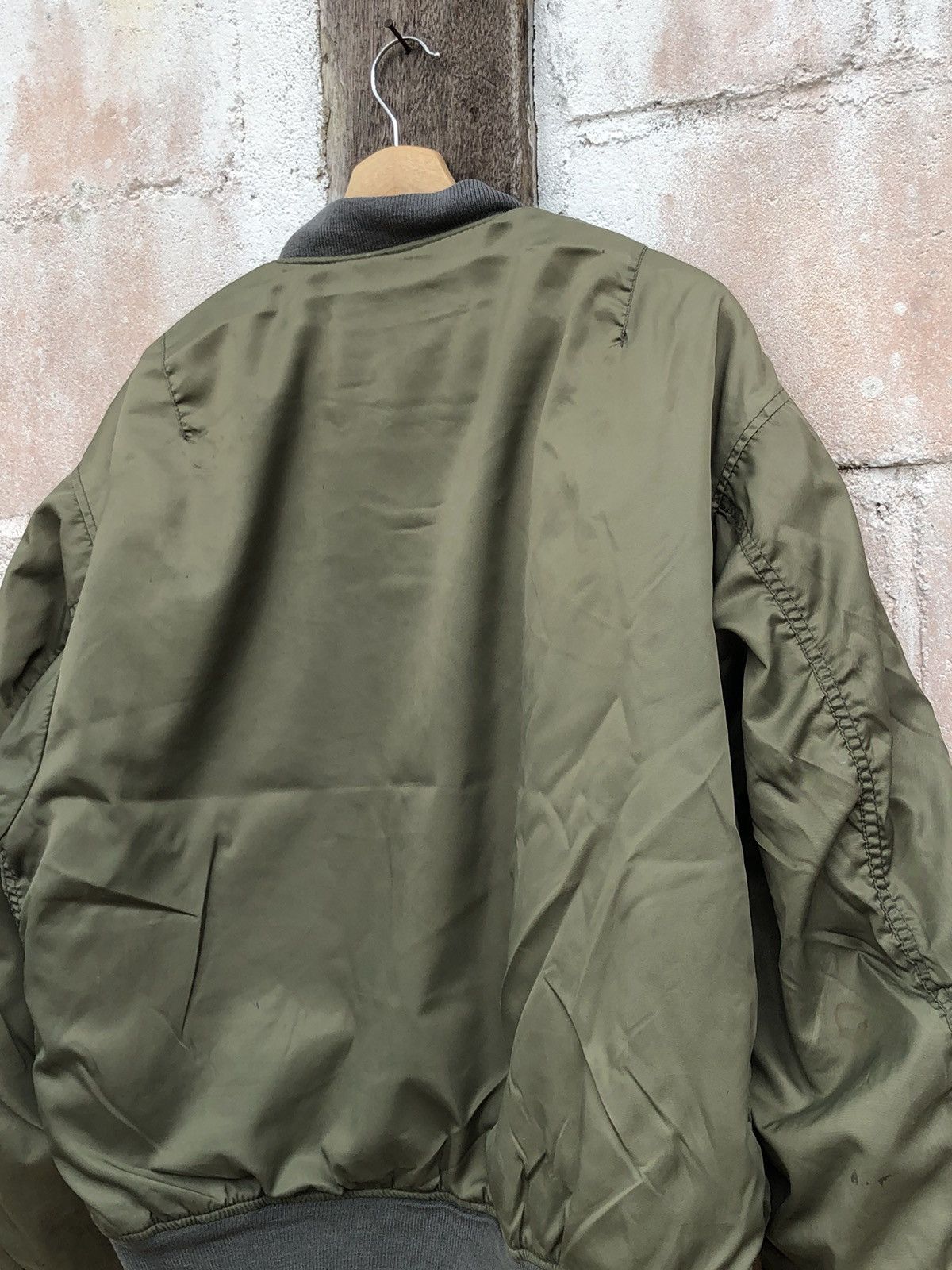 Japanese Brand Bomber Jacket UpRight Military Size US L / EU 52-54 / 3 - 7 Thumbnail