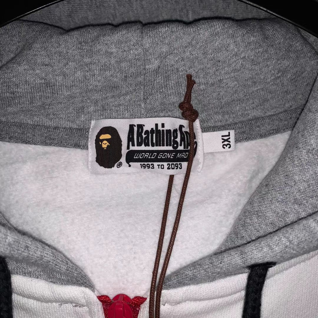 Bape Bape 21SS Half-Zip Hoodie 3XL Size US XXL / EU 58 / 5 - 3 Thumbnail