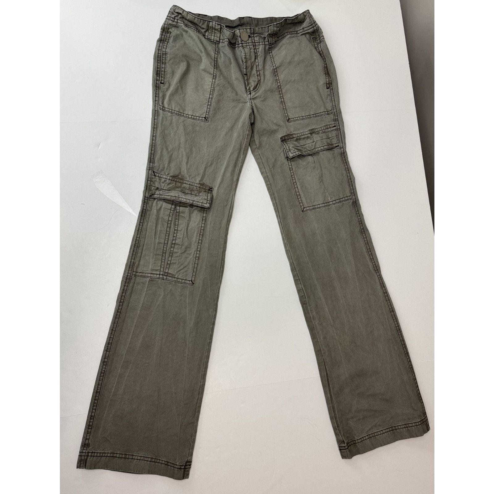 Free People Free People The Thing Is Low Rise Utility Cargo Pants Gray 0 Size 25" / US 0 / IT 36 - 1 Thumbnail