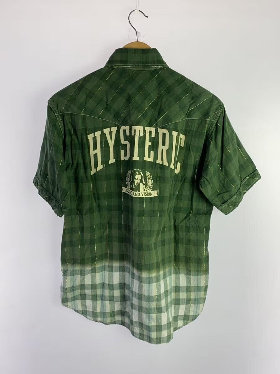 Hysteric Glamour Two Tone Plaid Short Sleeve Button Shirt Size US L / EU 52-54 / 3 - 1 Thumbnail