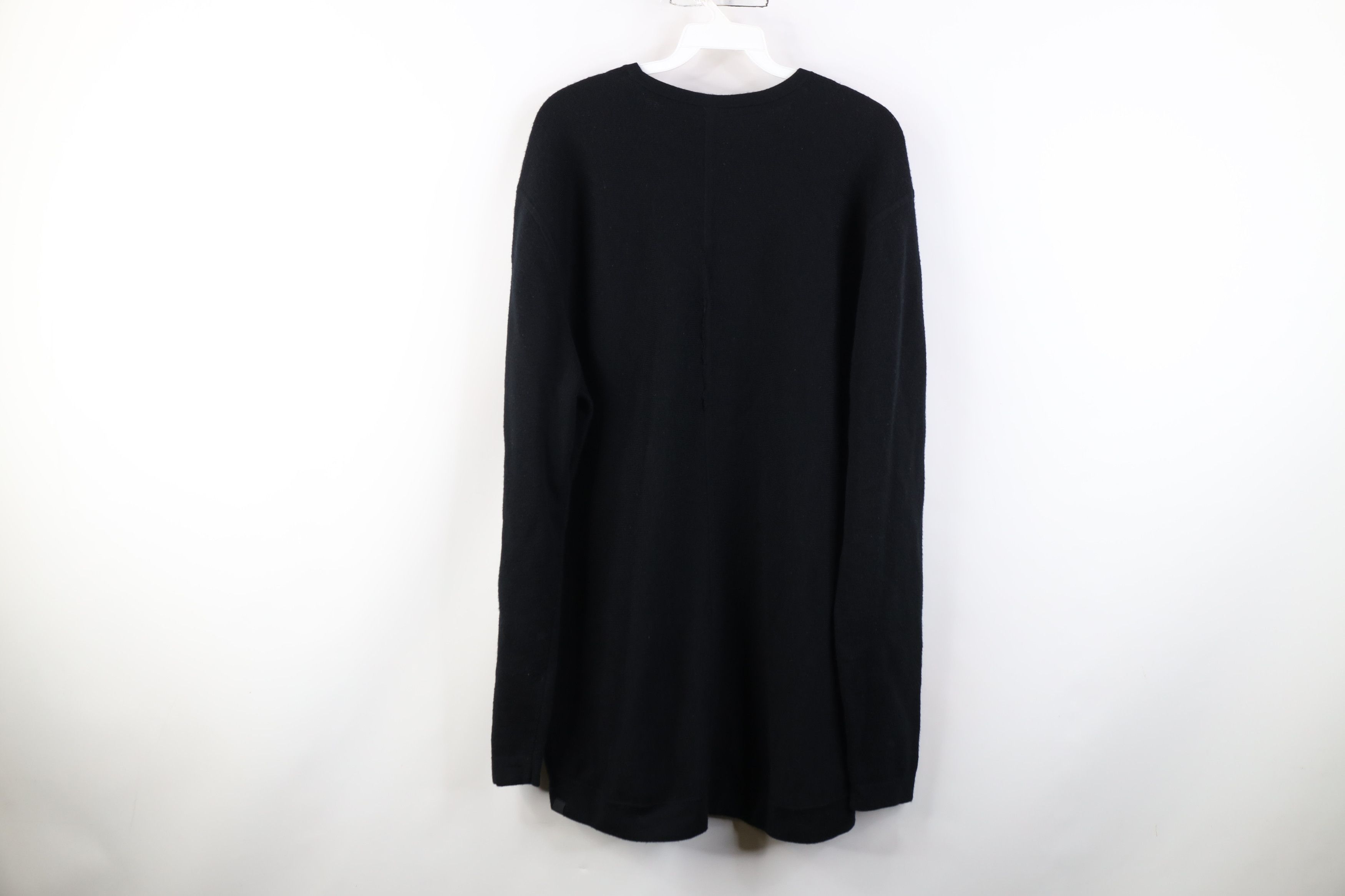 Lululemon Lululemon Blank Merino Wool Knit Crewneck Sweater Black Size US L / EU 52-54 / 3 - 12 Thumbnail