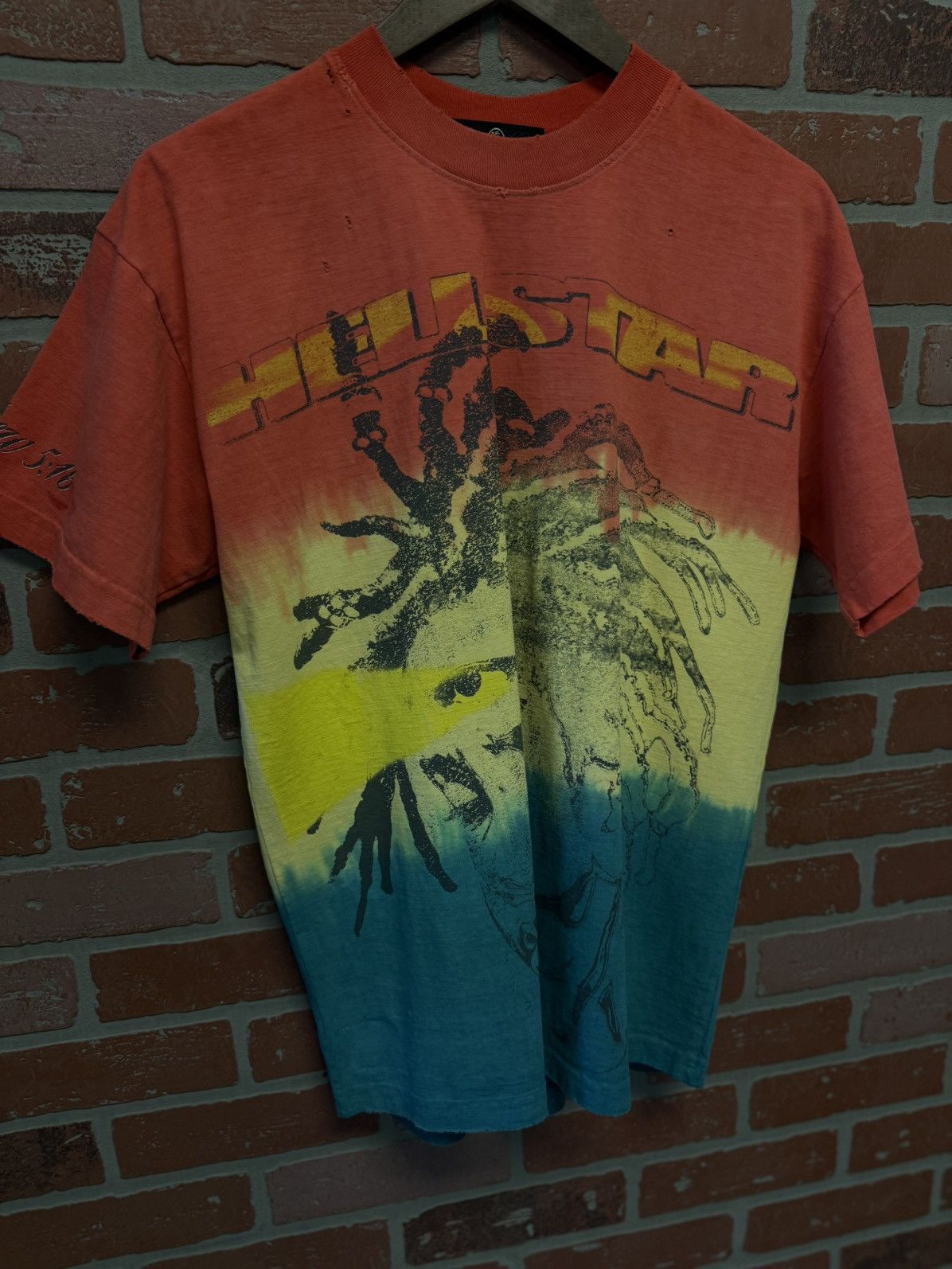 HELLSTAR Hellstar Rasta Tee Shirt Short Sleeve Colorful Size XS Size US XS / EU 42 / 0 - 2 Thumbnail