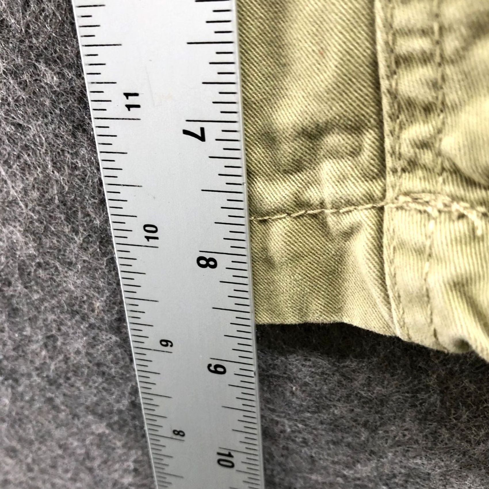 Vintage Monoprix Homme Pull On Chino Shorts Mens XL (44) Beige 8.5'' Inseam Size US 36 / EU 52 - 7 Thumbnail